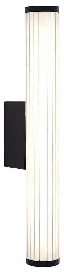 Šviestuvas sieninis Light Prestige Vena LP-1010/1W-45 BK, LED, 3000 - 6000 °K, 1 x 8 W, skaidri sp. / juoda sp.