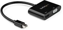 Kabelis StarTech Video Interface Converter PXTNB3SEU1M Mini DisplayPort, HDMI / VGA, melna krās.