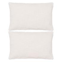 Dekoratīvs spilvens VLX Cushion Set, balta krās., 60 cm x 40 cm, 2 gab.
