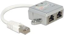 Savienojums Delock RJ-45, RJ-45 x 2, 15 m