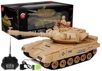 Rc tankas Combat Zone LT4824, 1:28, ruda sp.