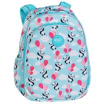 Skolas mugursoma CoolPack Coolpack_3 Panda Balloons, rozā krās./gaiši zila krās., 44 cm x 29 cm x 16 cm