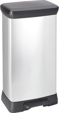 Šiukšliadėžė Curver Deco, pilka sp., 46 l, 72 cm x 39 cm