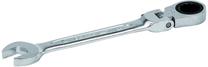 Kombinētā uzgriežņu atslēga ar lokāmu galvu Bahco 41RM, 136 mm, 10 mm