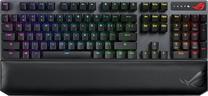 Bezvadu spēļu tastatūra Asus ROG Strix Scope ROG Strix Scope NX Red, EN, melna krās.
