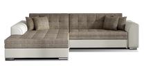 Kampinė sofa Sorento Berlin 03, Soft 33, šviesiai ruda sp., kairinė, 195 x 295 cm x 80 cm