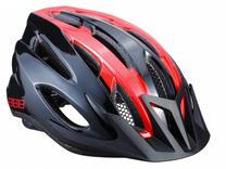 Шлемы велосипедиста универсальный BBB Cycling, черный цв./красный цв., 580 - 610 мм