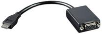 Adapteris Lenovo 0B47069 HDMI male, VGA female, 0.2 m, melna krās.