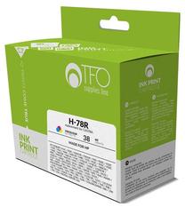 Tintes printera kasetne TFO H-78R (C6578A) Remanufactured, dzeltens krās./fuksīna (magenta) krās./zilganzaļa (cyan) krās., 38 ml