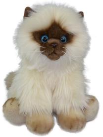 Mīkstā rotaļlieta Smily Play Siamese Cat, brūna krās., 24 cm