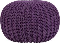 Pufas Beliani Conrad, violetinė sp., 50 cm x 50 cm x 35 cm