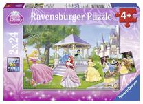 Dėlionė 2in1 Ravensburger Disney Magical Princesses 088652, 48 vnt.