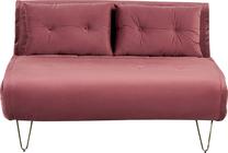 Sofa-lova Shumee Vestfold, rožinė sp., 80 x 130 cm x 81 cm