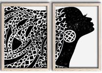 Pilt Wallity 2PKCT-004, 38 cm x 53 cm