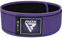 Sunkiosios atletikos diržas RDX RX1, violetinė sp., S