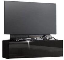 ТВ стол Pro Meble 105, черный цв., 105 см x 32 см x 30 см