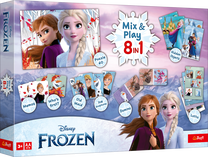 Набор настольных игр Trefl Frozen Mix & Play 8in1, EN