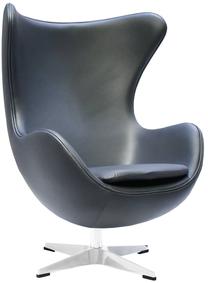 Krėslas Home4you Grand Star 39066, pilka sp., 87 cm x 78 cm x 104 cm