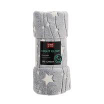 Pledas Home4you Night Light Stars, pilka sp., 200 cm x 150 cm