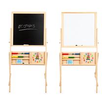 Доска для рисования EcoToys Double-sided, 115 см, белый цв./черный цв./дерева цв.
