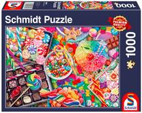 Dėlionė Schmidt Candylicious 109427, 49.3 cm x 69.3 cm, 1000 vnt., įvairių spalvų