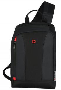 Portatīvā datora mugursoma Wenger Monosling Shoulder Bag, melna krās., 10"