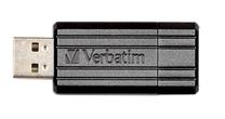 USB atmintinė Verbatim, juoda sp., 16 GB