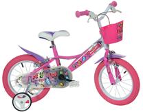 Vaikiškas dviratis Bimbo Bike Butterfly 77336, rožinė sp., 14"