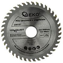 Pjovimo diskas Geko, 125 mm x 22 mm