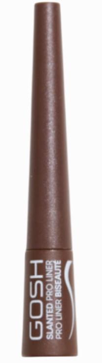 Acu laineris Gosh Slanted, 3 ml, matt brown krās. 003