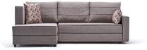 Kampinė sofa - lova Hanah Home Ece 825BLC2604, kreminė sp., kairinė, 160 x 242 cm x 88 cm