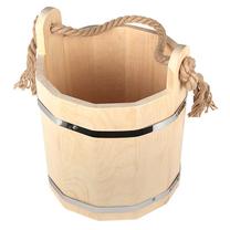 Saunos kibiras Ognennyj Kamen, mediena, 10 l, 26 x 26 cm, ruda sp.