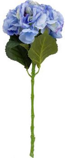 Искусственный цветок, гортензия Home4you In Garden Hydrangea, голубой цв., 54 см x 10 см