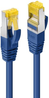 Сетевой кабель Lindy Cat6A S/FTP LSOH Cat7 Patch RJ-45, RJ-45, 5 м, синий цв.