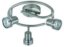 Valgusti lagi Candellux Lighting Metro Spirala, GU10, 3 x 50 W, kroom v. / kroom v.