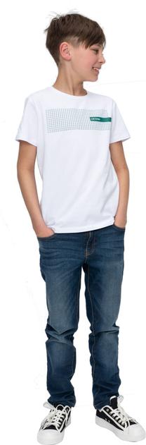 Детская рубашка, детские Audimas Junior, белый цв., 140 см, 24 шт.
