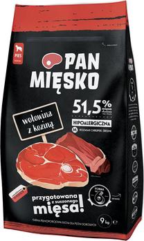 Kuiv koeratoit Pan Miesko with Goat Meat, kitseliha, 20 kg