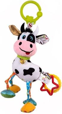 Rotaļlietas ratiem Dumel Cow, daudzkrāsaina