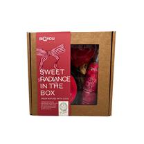 Ķermeņa kopšanas līdzekļu komplekts Bio2You Sweet Radiance Raspberry Dreams, 3 gab.