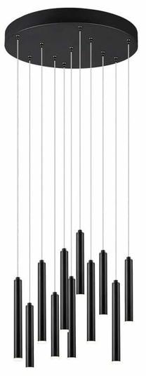 Valgusti lagi Trio Tubular, LED, 3000 - 3500 °K, 11 x 2.8 W, must v. / must v.