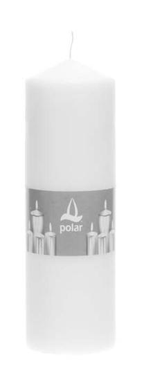 Свеча Polar, 160 час, белый цв.