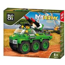Конструктор Blocki My Army Rocket Truck 514500, 104 шт., многоцветный