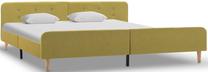 Lova dvigulė VLX Bed Frame, 180 x 200 cm, geltona sp., be čiužinio, su grotelėmis
