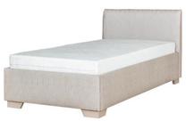 Lova viengulė Bodzio Amadis A74, 90 x 200 cm, balta, be čiužinio, su grotelėmis