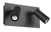 Sieninis lauko šviestuvas Trio Tunga, 3.5W, LED, IP54, juoda sp., 13 cm x 12.1 cm