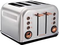 Röster Morphy Richards Rose Gold Collection Accents Brushed 4 242105, must v./roostevaba teras v.