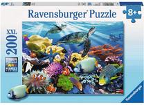 Dėlionė Ravensburger Ocean Turtles 126088, 49 cm x 30.6 cm, 200 vnt., įvairių spalvų