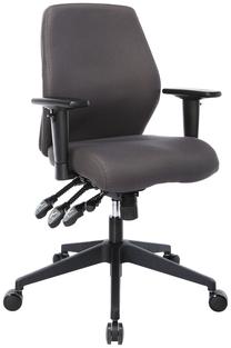 Vaikiška darbo kėdė, 6 x 61 x 94 - 103 cm, pilka