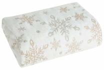 Pledas K189-02, balta/kreminė, 150 cm x 200 cm