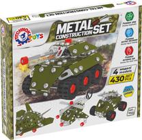 Конструктор Technok Metal, 430 шт., зеленый цв.